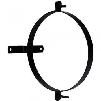 WOLFPACK LINEA PROFESIONAL 22010039 Abrazadera Para Tubo Estufa Vitrificada Con Soporte 140mm