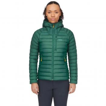 Rab Women's Microlight Alpine Down Jacket - Green Slate - Size S