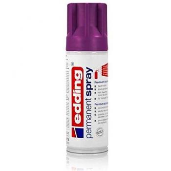 Spray Acrílico Permanente Edding 5200 - Color Berry Mate - 200 ml