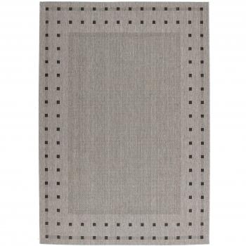 Lalee abgepasste Alfombras, 100% Polipropileno, Plata, 160 x 230 cm