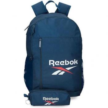 Mochila Reebok Ashland 48cm con estuche incluido para hombres, color azul