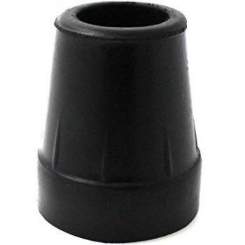 Cantidad 4x: 19mm Conteras De Goma Para Bastones - Negro - Por Lifeswonderful®