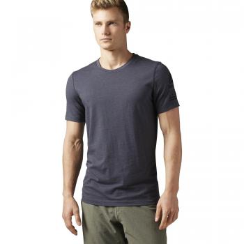 Reebok QC Cordura Tee Camiseta, Hombre, Gris