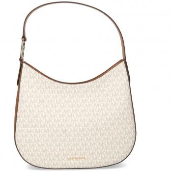 Bolso de hombro Kensington de Michael Kors para mujer, color blanco, talla única, con estampado de logotipos