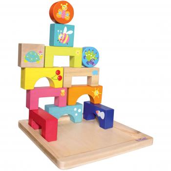 Boikido 646531 - Puzzle Madera Eco Bloques 4 Estaciones , color/modelo surtido