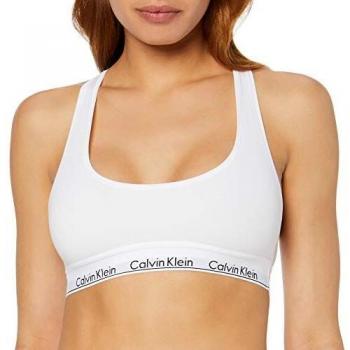 Calvin Klein Women's Modern Cotton Classic Bralette - White - XL