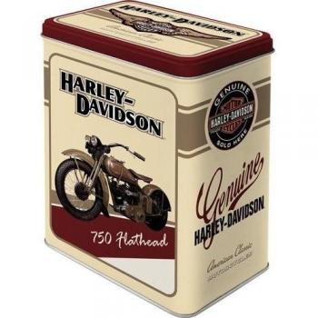 Nostalgic-Art Harley Davidson Flathead - Vorratsdose cm 10x14x20