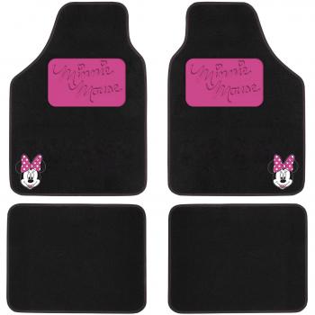 Minnie Spain MINNIE107 Juego Alfombras, Negro