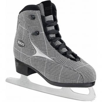Patines de Hielo Roces Brits Check Negro/Blanco Plata 42