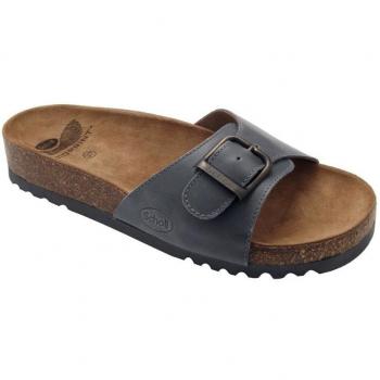 Mule Scholl Akumal Hombre Marrón Oscuro Talla 43 con Plantilla Bioprint®