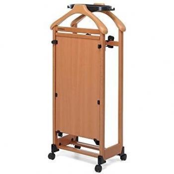 Indossatore de Pantalones con 2 Espaldas Mettimpiega en Color Nogal Foppapedretti