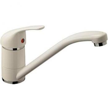 Grifo de fregadero blanco TILT NF by Eurosanit