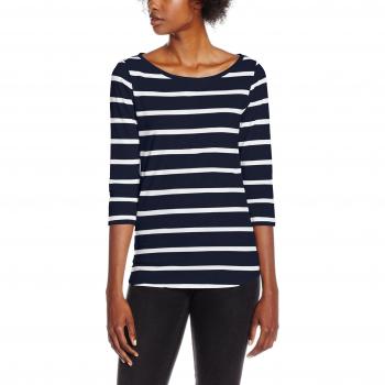 VILA CLOTHES VISTRIPED 3/4 SLEEVE TOP-NOOS, Camisa Manga Larga Mujer, Multicolor