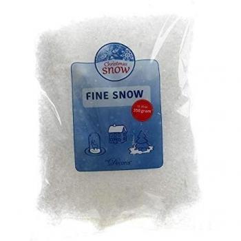 Bolsa de Nieve Artificial Decoris 350 g - Copos de Nieve Blancos