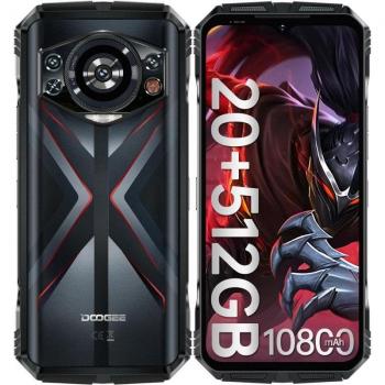 Doogee S118 4G Móvil Libre, Helio G99 Octa Core, 20 GB RAM + 512 GB Almacenamiento, Batería de 10800 mAh con Carga Rápida de 33