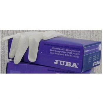 Juba personal protective equipment M122332 - Guante latex desechable eco empolvado talla l