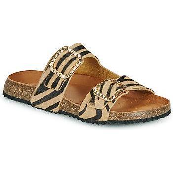Sandalia Geox D45Vyc para mujer en color beige
