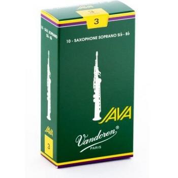 Vandoren Java Soprano Saxophone Reeds - Strength 3