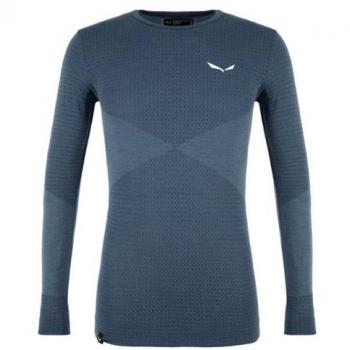Camiseta de Manga Larga Salewa Zebru Responsive Azul Marino - Talla S