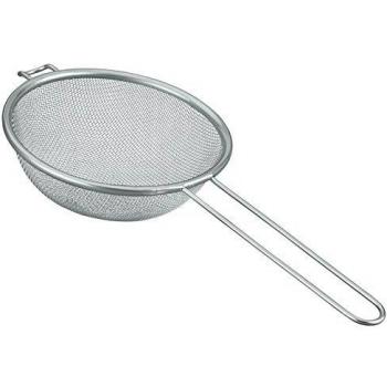 Metaltex COLADOR Malla Acero INOX Ø16 CMS, Plata, 25x15x5 cm