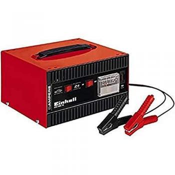 Einhell CC-BC 8 Cargador, Amperómetro Integrado, Rojo, Negro