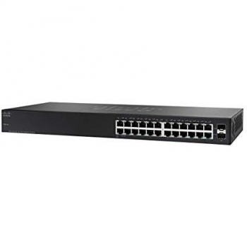 CISCO 24-Port Gigabit Switch, black