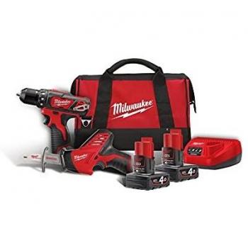 Milwaukee M12 BPP2C-402B PowerPack 12V Li-Ion accu boor-/schroefmachine