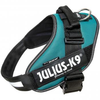 Arnés Julius-K9 IDC Power, Tamaño 2/L-XL, Circunferencia del Pecho 71-96 cm, Ancho de la Correa 50 mm, Color Azul Petróleo
