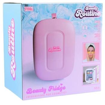 Nevera de Maquillaje Mini 4L Rosa - Frigorífico para Cosméticos y Cuidado de la Piel