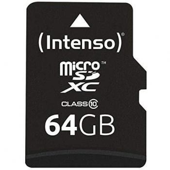 Intenso 3413490 Class 10 Micro SD Card With Adapter