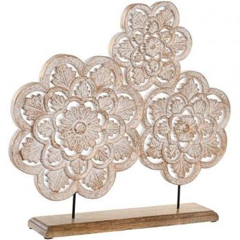 Figura Decorativa DKD Home Decor 50 x 9 x 45 cm Blanco