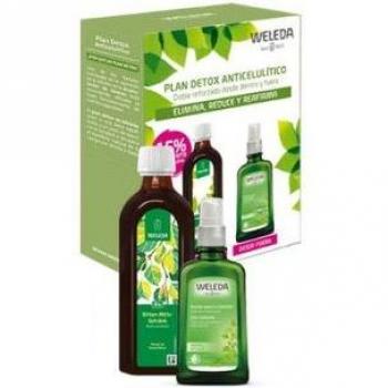 Pack Detox Zumo + Aceite de Abedul (celulitis) 2 unidades | Weleda