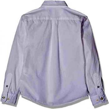 Hackett Plain Poplin Blusa, Blanco