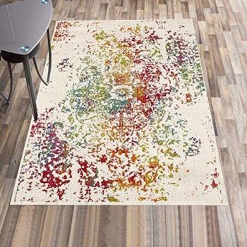 Alfombra Oriental Multicolor 120x170 OEKO TEX® Ideal para Dormitorio