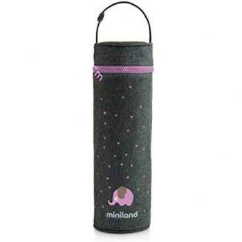 Miniland Miniland Baby - Funda para Biberón, Rosa, 500ML