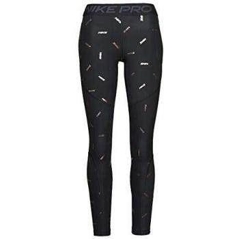 NIKE W NP Tight Toss Print Pantalones de Deporte, Mujer, Black/