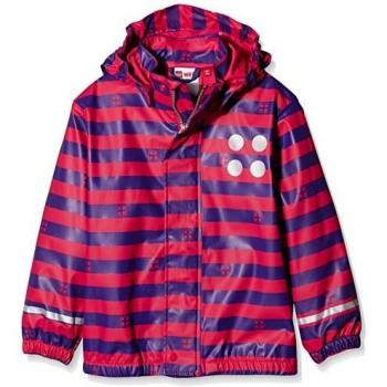 LEGO Jamaica 102 Chaqueta impermeable, Niñas, Rojo
