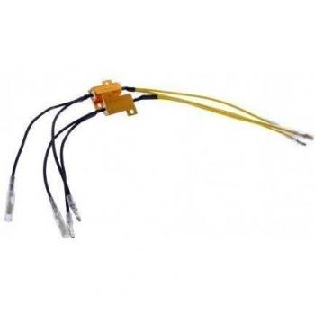 Obstrucción Potencia LED Intermitente par de 25 W, 6,8 Ohmio, motocicleta, scooter, Quad, automóviles