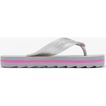 Sandalias Estilo Chancla Tira Dedo Mujer Flop Summer Club Plata