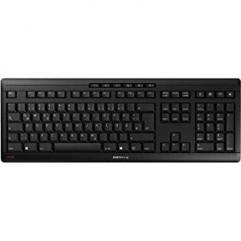 CHERRY Stream Wireless Keyboard RF Inalámbrica + USB QWERTZ Alemán Negro
