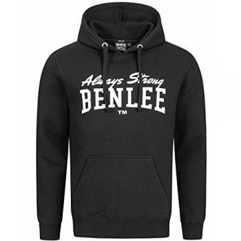 Benlee Hood Strong Slim Fit Black Hoodie for Men 2XL