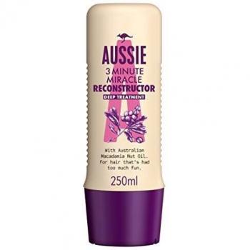 3 x Aussie 3 Minute Miracle Reconstructor 250 ml each de cuidado intensivo para el cabello daado