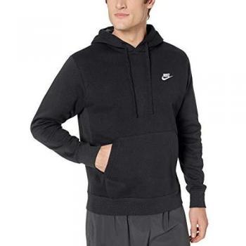 Nike Sportswear Club Fleece Pullover Hoodie Men, Black, Size XL