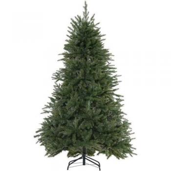 Árbol de Navidad 180cm Artificial con 1492 Ramas y Soporte Metálico