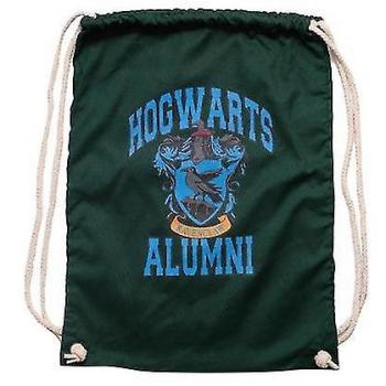 Bolsa con cordón Harry Potter Hogwarts Alumni Ravenclaw Verde botella One Size
