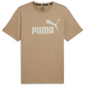 Camiseta de Manga Corta Puma ESS Logo para Hombre, Algodón, Talla L