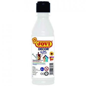 Jovi Pintura acrílica color blanco 250 mililitros