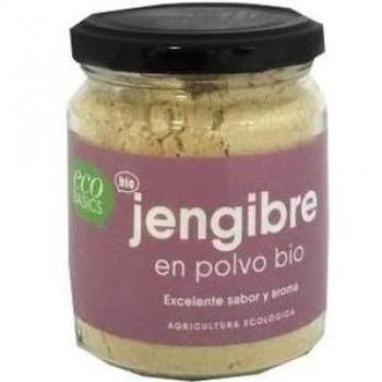 Eco Basics Jengibre en Polvo Orgánico 80g - Especia Natural para Infusiones y Cocina Saludable