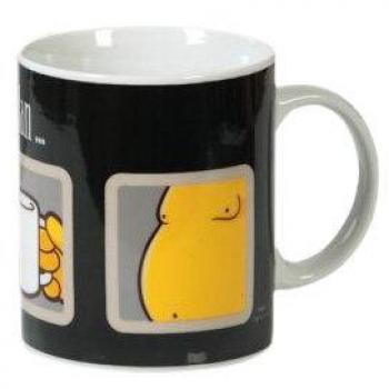 Unitedlables - 0806480 - Taza de Los Simpsons: Homer, el último hombre perfecto [Importado de Alemania]