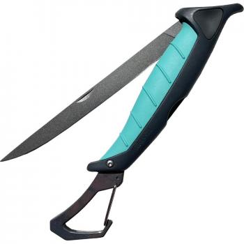 Toadfish 7 Stowaway Folding Fillet Knife with Built-in Carabiner